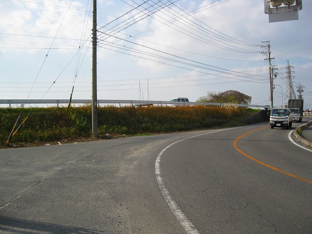 五条川堤防道路