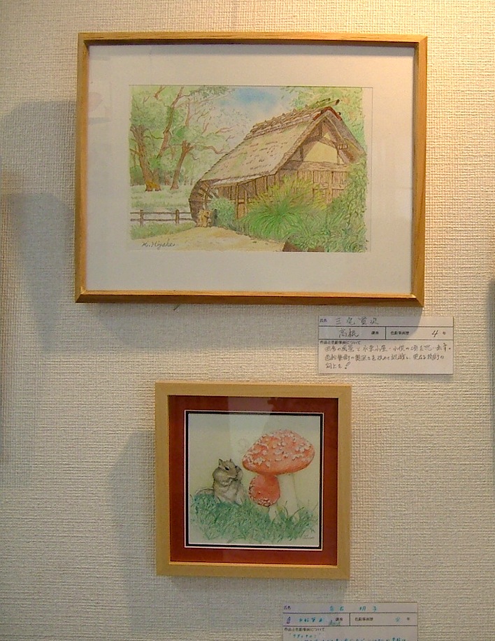 生徒さんの作品展／カフェパパ2008_2