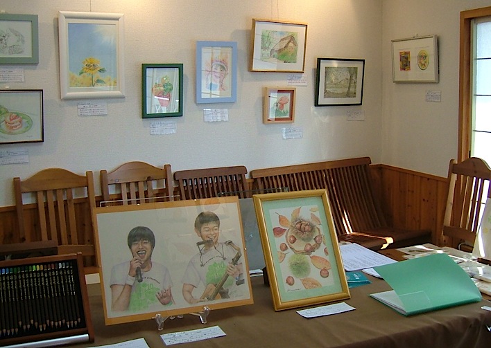 生徒さんの作品展／カフェパパ2008_3