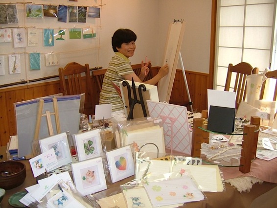 ポストカード展／会場２