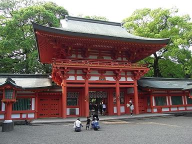 氷川神社 楼門