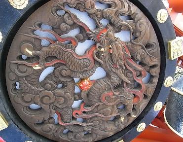 宝蔵門　大提灯