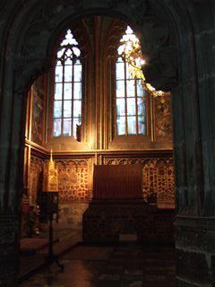聖ヴィート大聖堂の皇帝専用礼拝堂