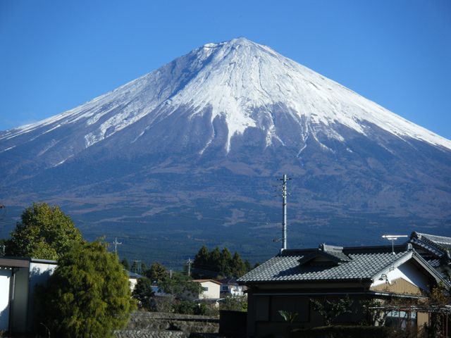 雪化粧の富士山2010Nov.