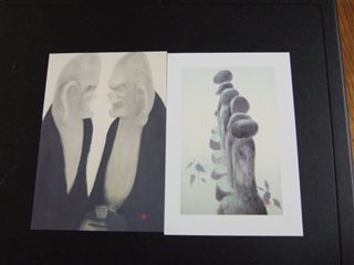 斉藤　清　版画展絵葉書