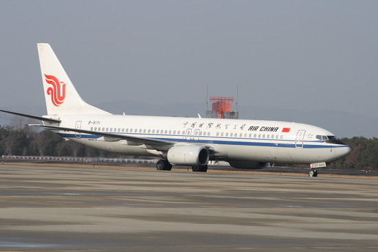 CCA B737-800(Jan.8,2008)