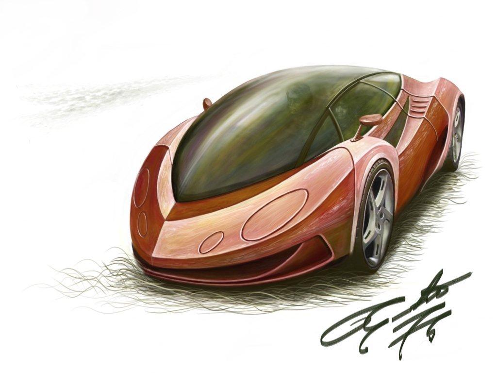 カーデザイン Tipo ０２０ カーイラスト Car Illustration クルマの絵 楽天ブログ