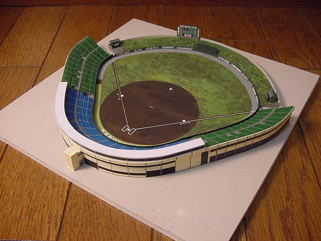现货札幌円山球場の建築模型　読売ジャイアンツの準本拠地 プロ野球