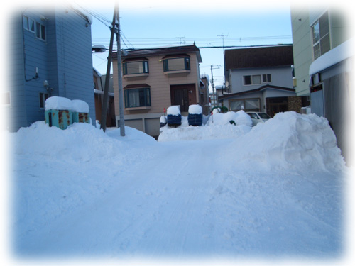 雪の様子