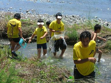 ｺｰﾁに水をかけて敵討ち