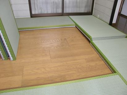 ﾌﾛｰﾘﾝｸﾞに畳