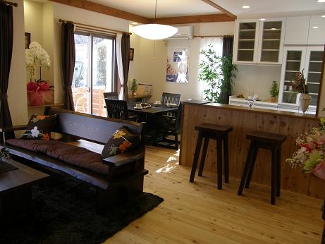 カウンター式キッチン