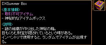 DXサマーボックス