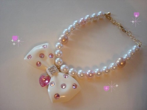 リボンのネックレス