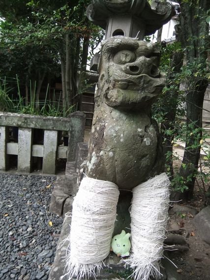 これが、止め事さんだ~。