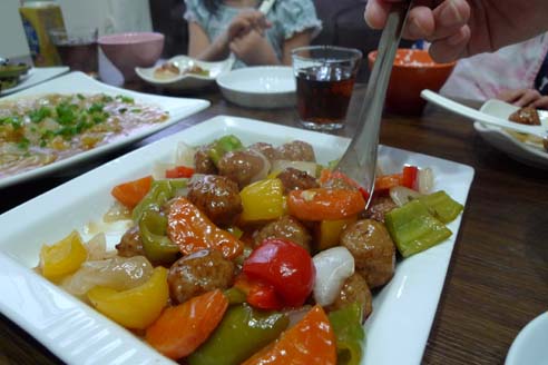 昨日の晩ごはん 酢豚と麻婆白菜で中華献立 ぶんごの毎日ごはん 楽天ブログ
