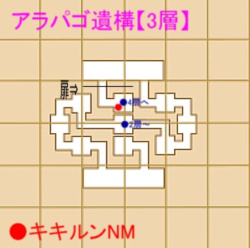 アラパゴ3層地図