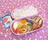 5月12日（金）のお弁当

サワラの西京味噌漬、ジャガイモとちくわの煮物
イカの天ぷら、キュウリの酢の物、ウィンナ、リンゴ