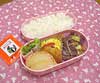 2月7日（火）のお弁当

焼肉、ハム巻き、コロッケ
ミニオムレツ、スウィーティ