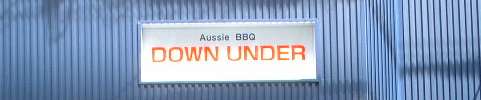 Aussie BBQ Down Under Sign
