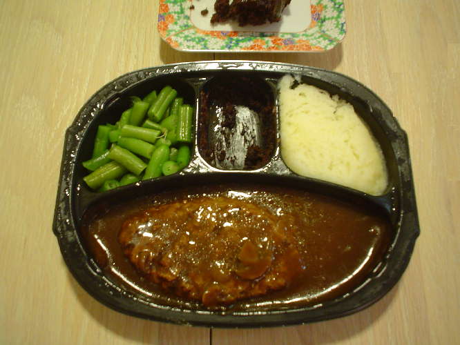 TV Dinner - Swansons Salisbury Steak