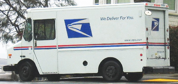 USPS Delivery Truck in San Francisco