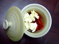 チャンジャ＆クリームチーズ