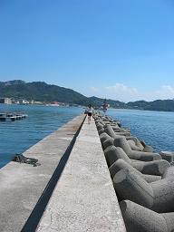 王ノ下沖防波堤