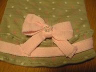 裾はリボンで♪