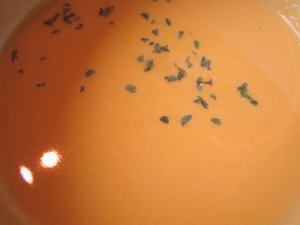 ニンジンのポタージュ