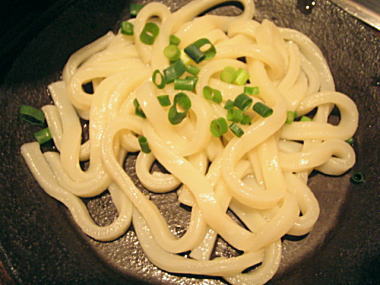 うどんもいれなきゃね♪