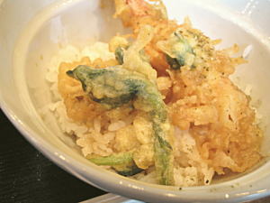 ミニ天丼