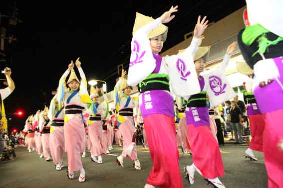 吉野川市の「阿波踊り」-4♪