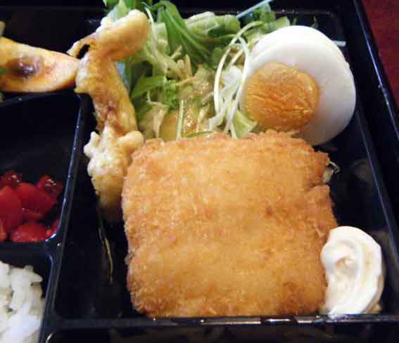 プランタンの「白身魚フライ」-2♪
