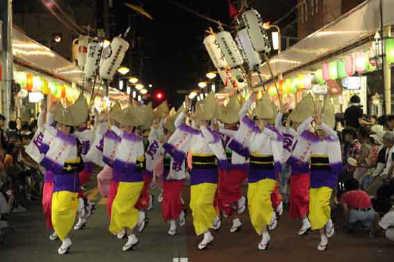 吉野川市の「阿波踊り」♪