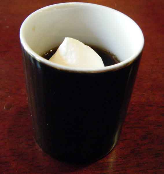 プランタンの「コーヒーゼリー」♪