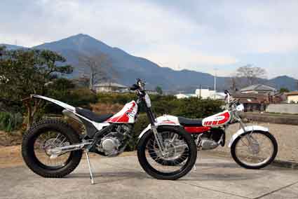 スコルパSY125FRとヤマハTY125♪ | すえドン♪の四方山話 - 楽天ブログ