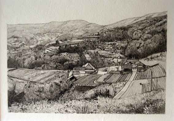 藍蔵の「鉛筆画」-2♪