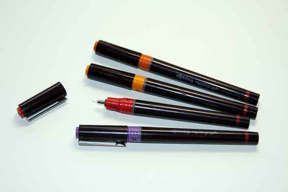 ロットリングペン-1-2♪