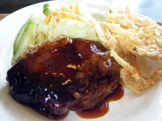 シェフの「ハンバーグ」-2♪