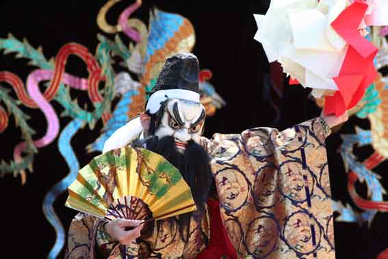 石見神楽「大蛇」のスサノオ♪