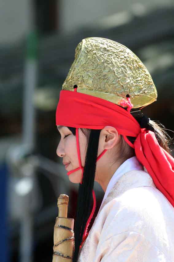 石見神楽「大蛇」の櫛名田比売♪