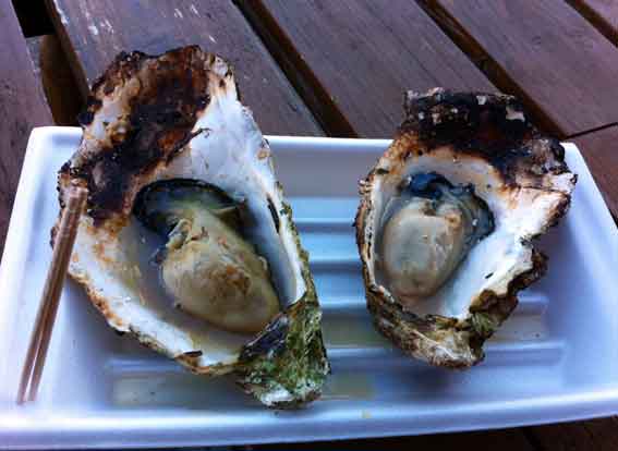 宮島SAの「焼きカキ」♪