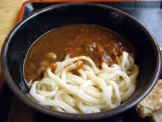 和ぁさんの「カレーうどん」-2♪