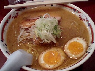 味噌卵ラーメン