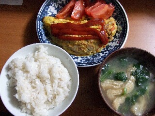 夕飯（３月12日）