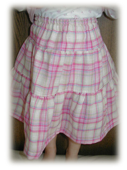 ティアードスカート１