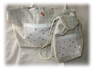 ママバッグとミニリュック