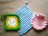 アクリルたわし