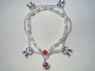 にゃんこネックレス♪